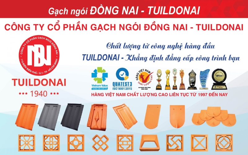 Thương hiệu gạch ngói Tuildonai 