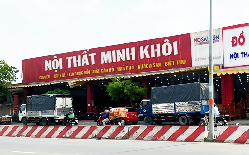 Cửa hàng nội thất Minh Khôi