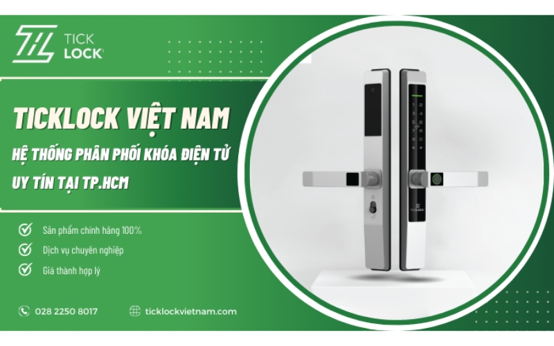 thương hiệu khóa điện tử TICKLOCK