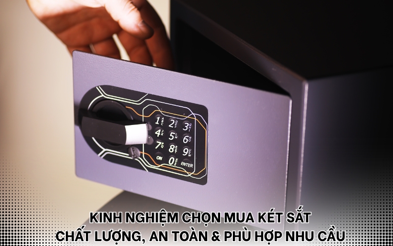 kinh nghiệm chọn mua két sắt