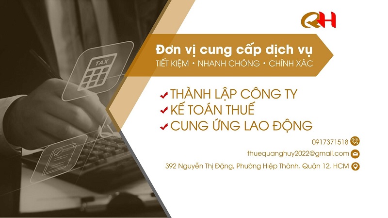 Công ty Kế toán Thuế Quang Huy