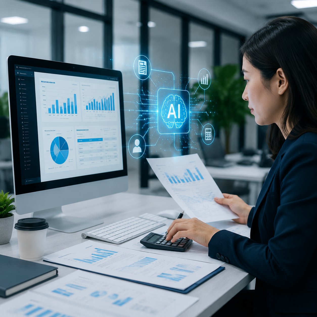 Ứng dụng AI cho phòng kế toán: Tự động hóa dữ liệu tài chính trong hệ thống doanh nghiệp hiện đại Ứng dụng AI cho phòng kế toán: Tự động hóa dữ liệu tài chính trong hệ thống doanh nghiệp hiện đại
